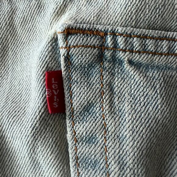 ✨Levi’s 559 Men’s Jeans Relaxed Straight Blue Denim Faded Wash W42 L30 - Picture 12 of 14